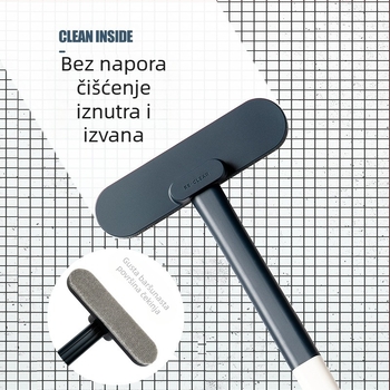 Mokro i suho četka za prozore, uklonjiva i periva mrežica za prozore, čistač prozora, četka za čišćenje prozora, višenamjenska četka za čišćenje prozora, artefakt za čišćenje prozora