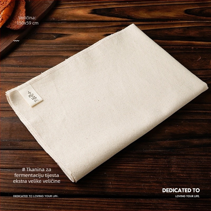 Qingye tijesto za fermentaciju krpa jastučić za kruh francuski štapić europska torba pokrivač za kosu za buđenje pamučna hidratantna platnena tkanina alat za pečenje kalup