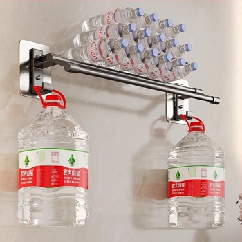 Držač za ručnike boje pištolja, dvostruka šipka za WC, neperforirani držač za ručnike, kuka, držač za kupaonicu, zidni držač za WC, dvostruka šipka