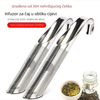 Prekogranični aparat za čaj od nehrđajućeg čelika 304, koji se montira na uho, viseća lula, filter za čaj, praktični pribor za čajni set