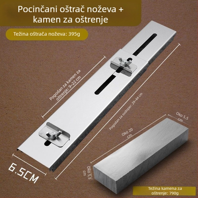 Dropshipping fiksni nosač za brusni kamen od nehrđajućeg čelika, kućanski podesivi fiksni stalak za sudoper, novi stalak za oštrenje s protukliznim učinkom