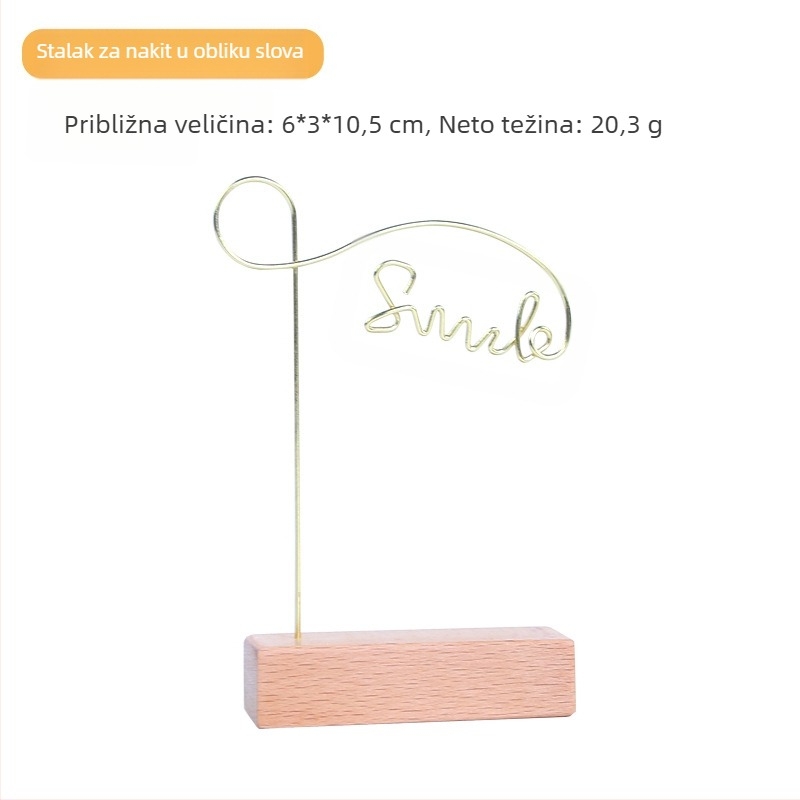 Prekogranični Spot Kreativni Zlatni Smolasti Nakit Pladanj Rekviziti Prsten Naušnice Ogrlica Narukvica Stalak za Izložbu Nakita