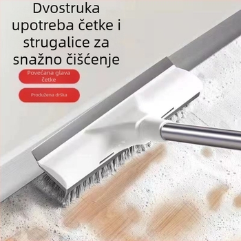 Četka za pod WC četka za pod s dugom ručkom WC kupaonica kućanstvo tvrda kosa čišćenje pločica razmaka višenamjenska