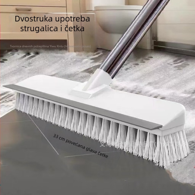 Četka za pod WC četka za pod s dugom ručkom WC kupaonica kućanstvo tvrda kosa čišćenje pločica razmaka višenamjenska