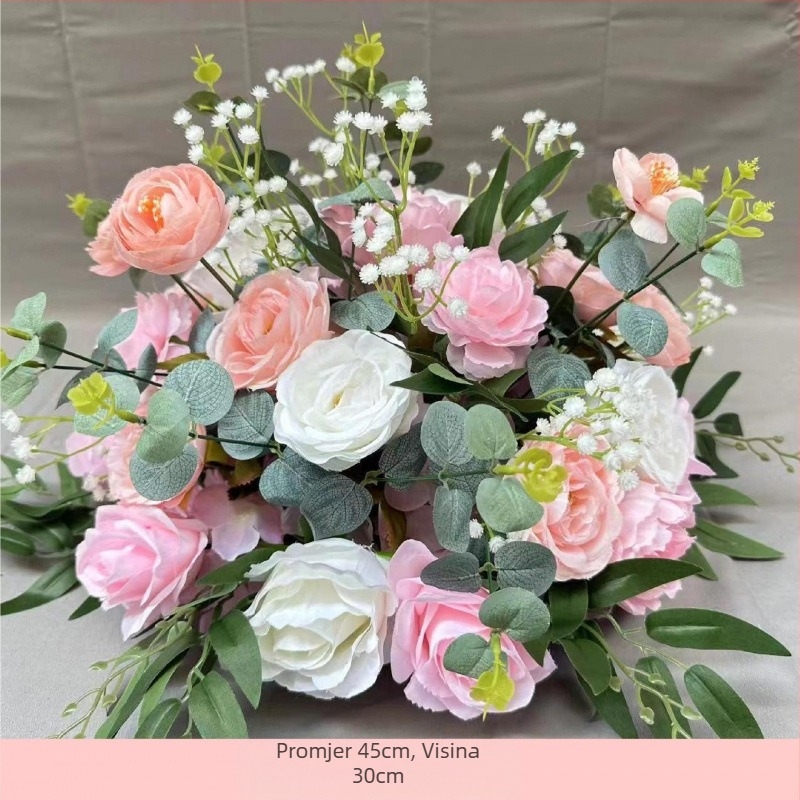 Dostava automobila Ceremonija Prozor Vjenčanje Dekoracija Stil Umjetno cvijeće Dekoracija Lažno cvijeće 4s Trgovina Dobrodošli Kt Marka Rimski stup Dekoracija