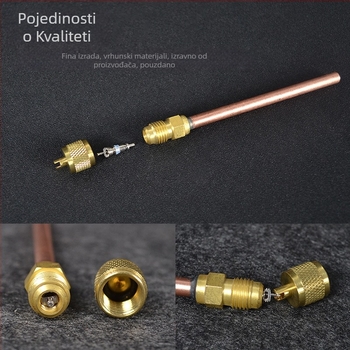 Hongsen nepovratni ventil HS-110 igličasti ventil hladnjak fluorid mlaznica tekućina mlaznica hladnjak brzi konektor fluorid brzi konektor