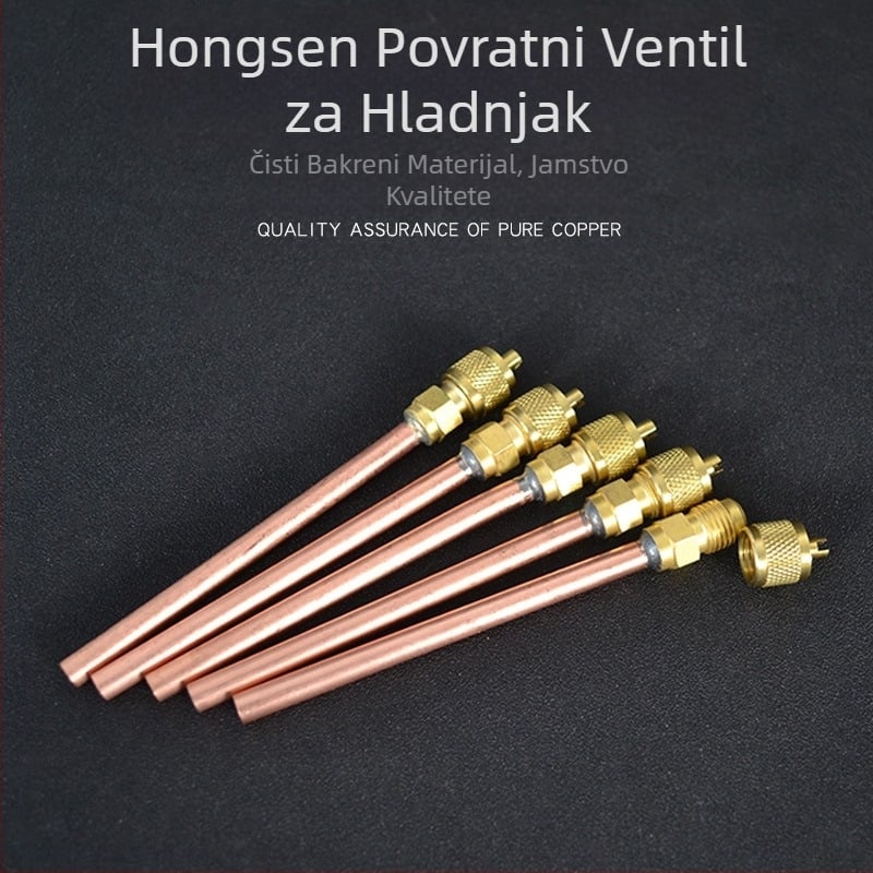 Hongsen nepovratni ventil HS-110 igličasti ventil hladnjak fluorid mlaznica tekućina mlaznica hladnjak brzi konektor fluorid brzi konektor