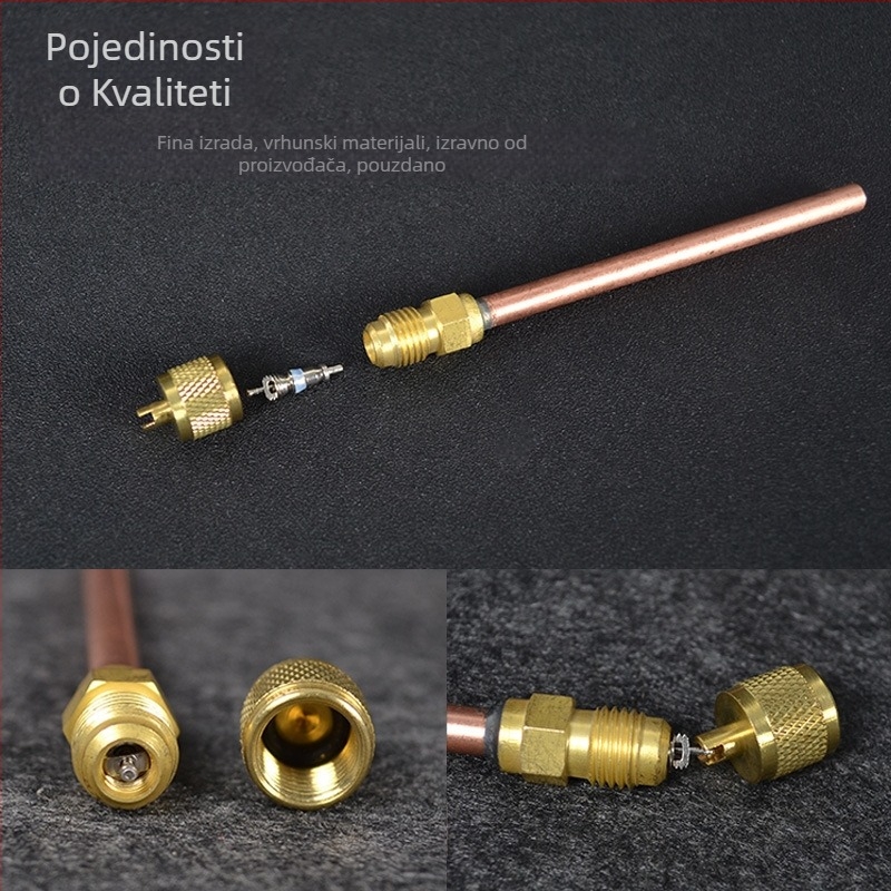 Hongsen nepovratni ventil HS-110 igličasti ventil hladnjak fluorid mlaznica tekućina mlaznica hladnjak brzi konektor fluorid brzi konektor