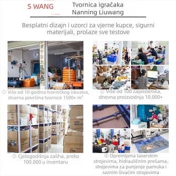 Novo odijelo za vjevericu s trakom za glavu, odijelo za vješticu, uskrsna traka za glavu s motivom životinja za djecu, crtani slatki plišani pokrivalo za glavu s loptom