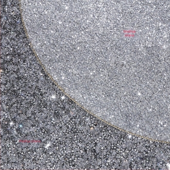 Novi podmetač od rhinestona 35,5 cm, srebrni kristalni podmetač od rhinestona, okrugli sjajni podmetač od rhinestona, tvornica veleprodaje