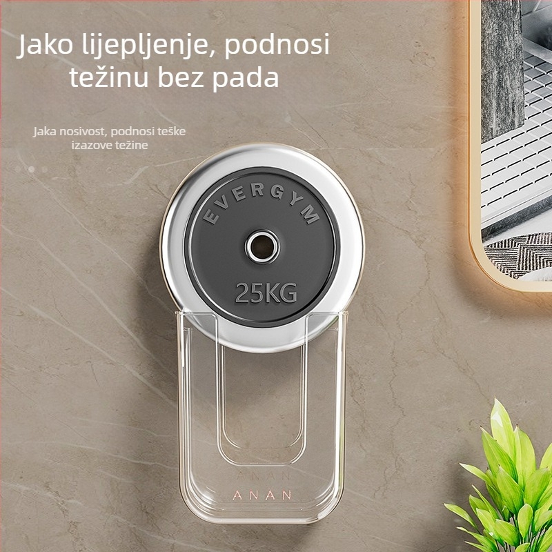 Kutija za maramice s vakuumskom čašicom, kutija za maramice, zidna kutija za pranje lica, kuhinjski WC, viseća kutija za toaletni papir