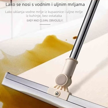 čarobna metla za čišćenje poda silikonska metla za čišćenje poda kupaonica WC višenamjenska četka za brisače kose