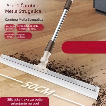 čarobna metla za čišćenje poda silikonska metla za čišćenje poda kupaonica WC višenamjenska četka za brisače kose
