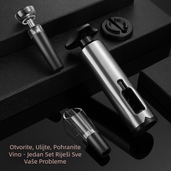 Otvarač za boce od nehrđajućeg čelika, hotelski odvijač, set za vino, otvarač za boce, otvarač za boce vina, kuhinjski gadget