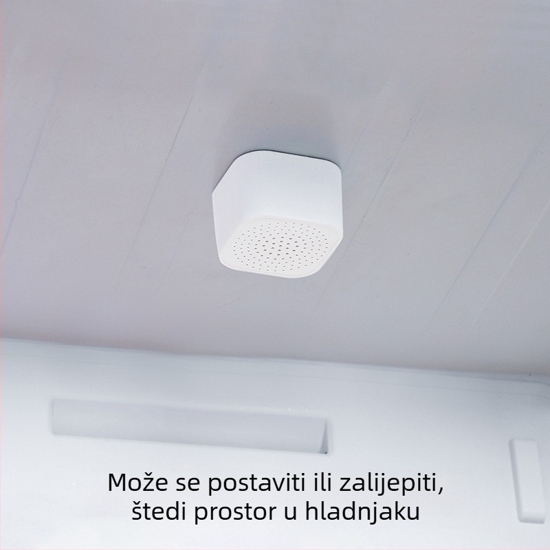 Novi prijenosni i pastasti dezodorans s aktivnim ugljenom za hladnjak s dvostrukom namjenom, kutija za kuhinjski ormarić, prijenosna mini kutija za dezodorans, pakiranje od 6 komada