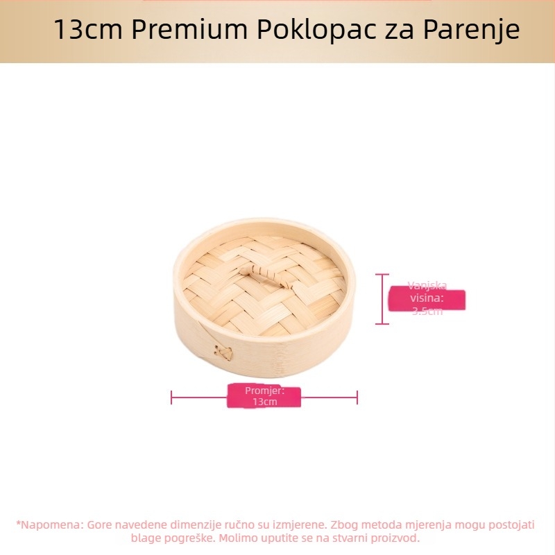 Mali parni lonac od bambusa, mali parni lonac za kuhanje na pari, parni lonac za knedle od bambusa, mini parni lonac za kuhanje na pari od bambusa, komercijalni parni lonac od bambusa
