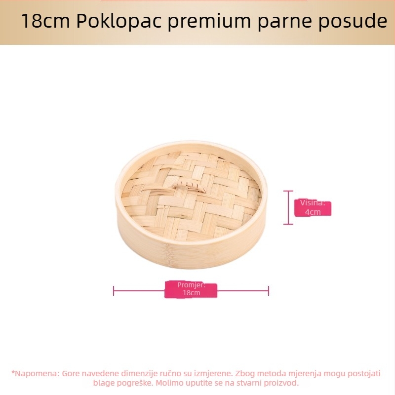 Mali parni lonac od bambusa, mali parni lonac za kuhanje na pari, parni lonac za knedle od bambusa, mini parni lonac za kuhanje na pari od bambusa, komercijalni parni lonac od bambusa