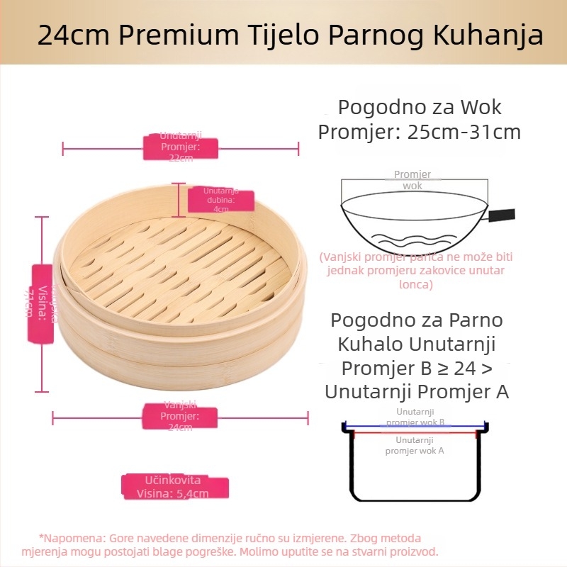 Mali parni lonac od bambusa, mali parni lonac za kuhanje na pari, parni lonac za knedle od bambusa, mini parni lonac za kuhanje na pari od bambusa, komercijalni parni lonac od bambusa
