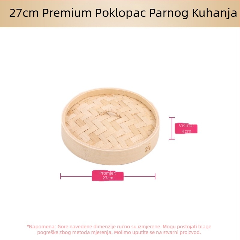 Mali parni lonac od bambusa, mali parni lonac za kuhanje na pari, parni lonac za knedle od bambusa, mini parni lonac za kuhanje na pari od bambusa, komercijalni parni lonac od bambusa