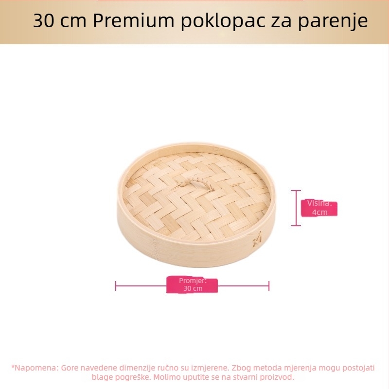 Mali parni lonac od bambusa, mali parni lonac za kuhanje na pari, parni lonac za knedle od bambusa, mini parni lonac za kuhanje na pari od bambusa, komercijalni parni lonac od bambusa