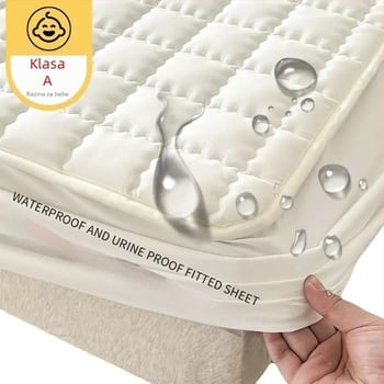 Vodootporna prošivena posteljina od soje, za majke i dojenčad, zaštitna navlaka za krevet Simmons, vanjska trgovina, Amazon prekogranična