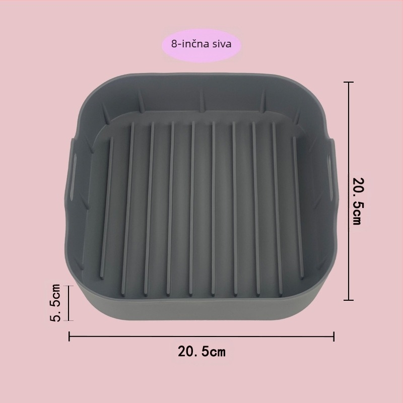 Silikonske obloge za fritezu na vrući zrak, izravna prodaja iz tvornice, obloge za pećnicu, silikonske obloge za fritezu na vrući zrak