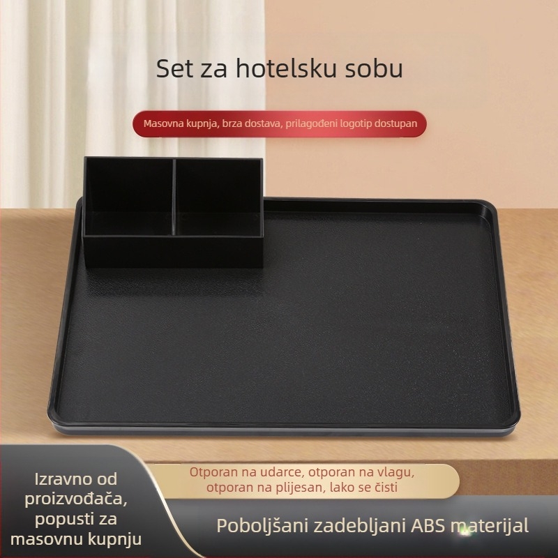 Hotelski pladanj za vrećice čaja, kutija za pohranu kave, pladanj za električno kuhalo, odgovarajući pladanj za čaj, LOGO tvornice na zalihi
