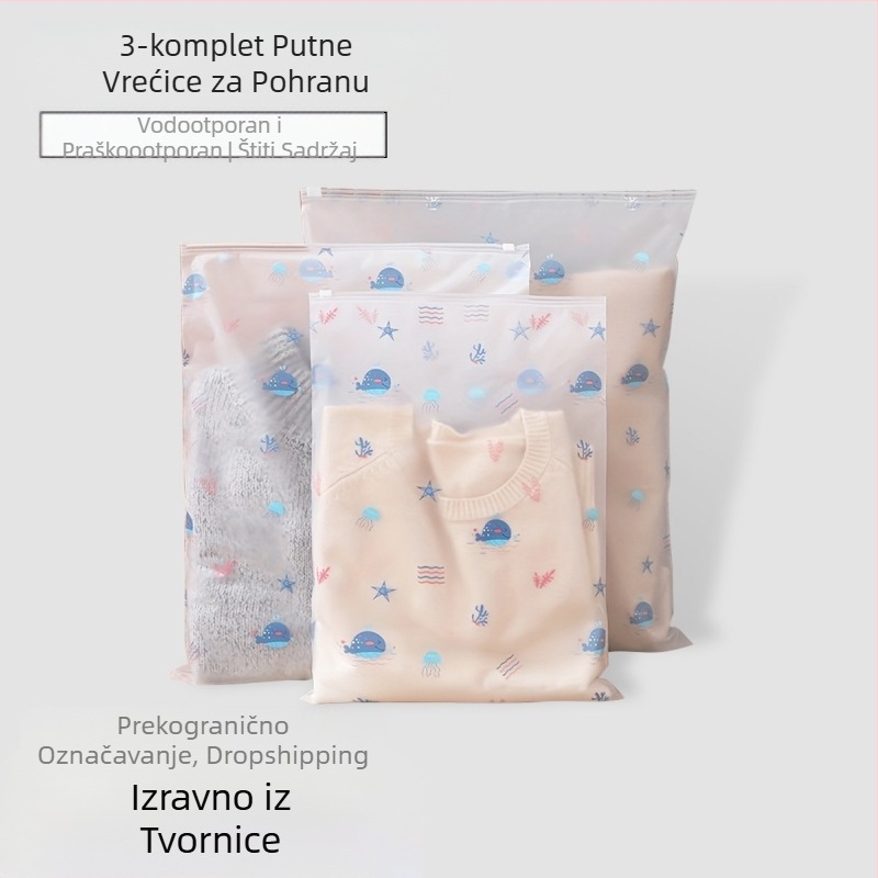 Torba za pohranu putne odjeće donje rublje donje rublje odjeća za pakiranje prijenosna torba za prtljagu vodootporna torba za pohranu
