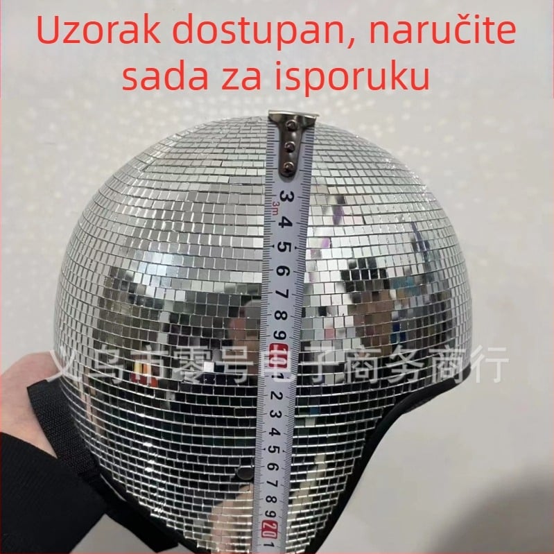 Neovisna stanica Preko granice Nova disko kugla Kaciga Ogledalo Staklena cigla Disko kugla Kaciga Gljiva