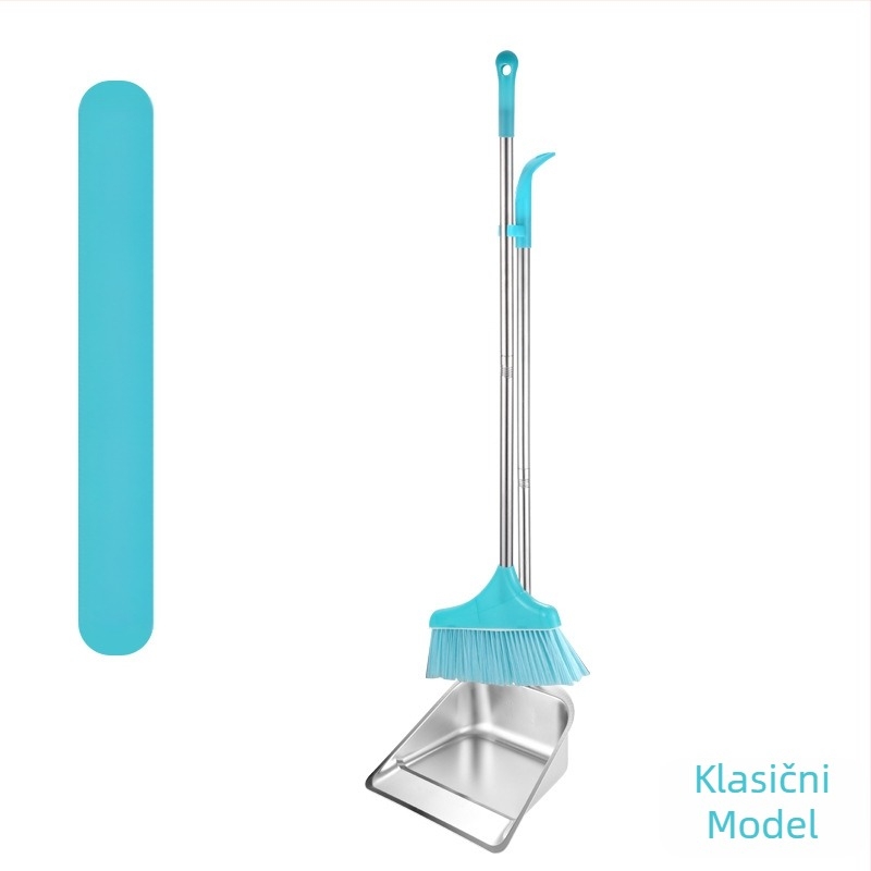 Nova lopata od nehrđajućeg čelika, zadebljana kanta za smeće, kanta za čišćenje kućanstva na otvorenom, lopata za smeće, alat za čišćenje cesta