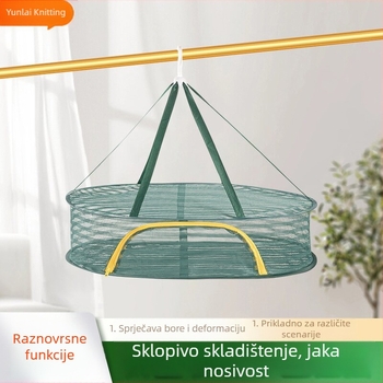 Tvornica isporučuje novu mrežu za sušenje sušene ribe i papra, konzervirano meso, džemper otporan na komarce, donje rublje, potpuno zatvoreno, svestrano ludo zgrabite