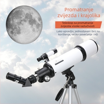 Prekogranični astronomski teleskop za profesionalno promatranje zvijezda 70500 astronomski teleskop za duboki svemir početne razine, ruksak velike snage za studente
