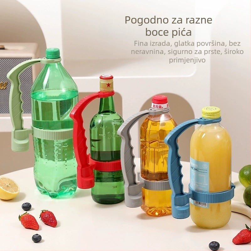 Prekogranična ručka za bocu Cole za piće, podesiva ručka za hvatanje, velika boca za piće, lonac za ulje, jednoručna ručka