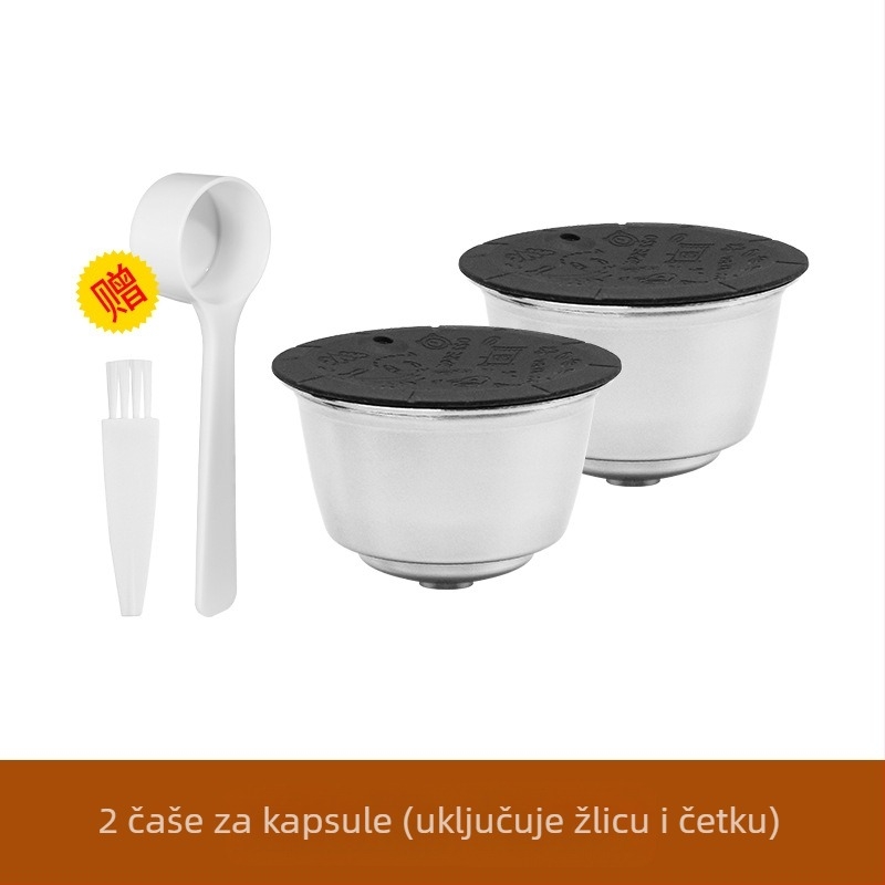 Duoqu Kusi Grease kapsula za kavu od nehrđajućeg čelika Dolce školjka za recikliranje filter šalica pribor