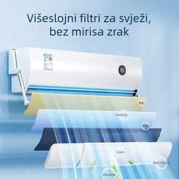 Tvornički uvlačivi deflektor vjetra za klima uređaj, protiv izravnog puhanja, vjetrobranski štitnik, klima uređaj, deflektor vjetra, pročišćavanje, veleprodaja deflektora vjetra