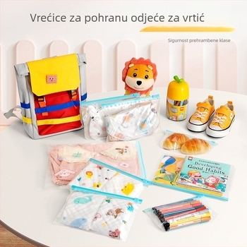 Vreća za pohranu dječje odjeće, odjeće za vrtić, konzerviranja hrane, prašinootporne putne vrećice za pakiranje
