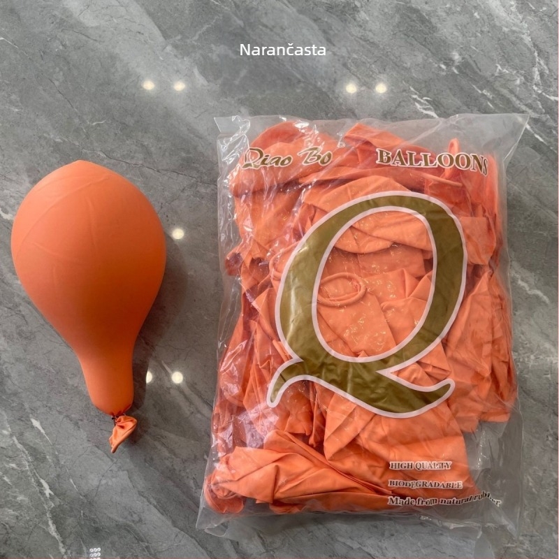 Balon 18 inča 10 g zadebljani blagdanski pribor za vjenčanja metalni mat biserni Macaron lateks balon