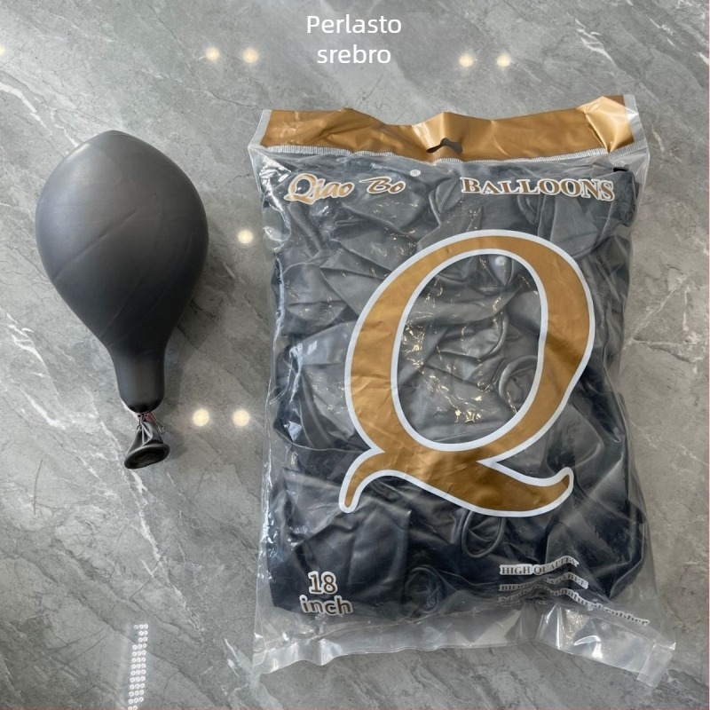 Balon 18 inča 10 g zadebljani blagdanski pribor za vjenčanja metalni mat biserni Macaron lateks balon
