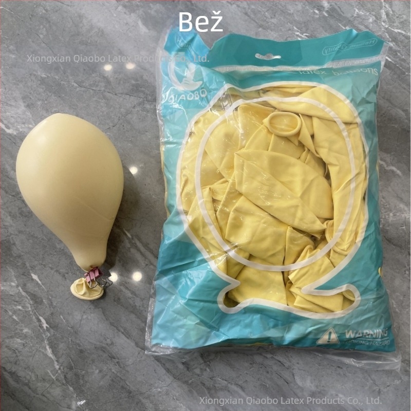 Balon 18 inča 10 g zadebljani blagdanski pribor za vjenčanja metalni mat biserni Macaron lateks balon