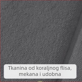 Prekogranična veleprodaja koraljnih baršunastih podnih prostirki za kućanstvo otpornih na mrlje, protukliznih prostirki, seta od tri dijela, podnih prostirki za WC, upijajućih prostirki za stopala u kupaonici