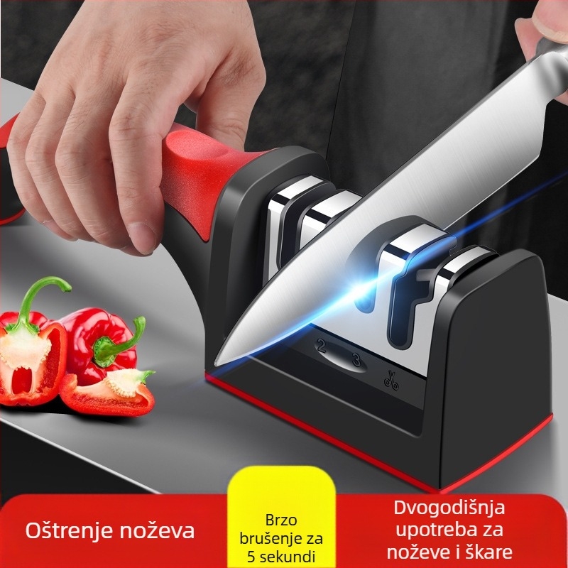 Novi oštrač za noževe kućanski višenamjenski brusni kamen za fino oštrenje kuhinjski nož, škare, alati za rezanje veleprodaja
