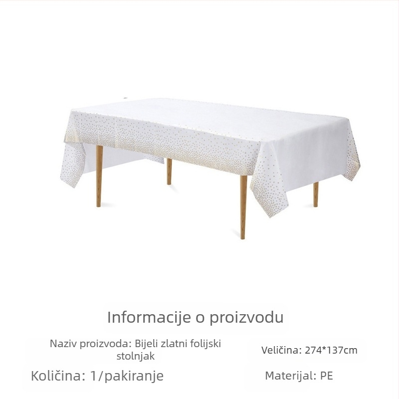 Amazon na zalihi festivalski stolnjak za jednokratnu upotrebu pe stolnjak Valentinovo irska zabava za Dan svetog Patrika