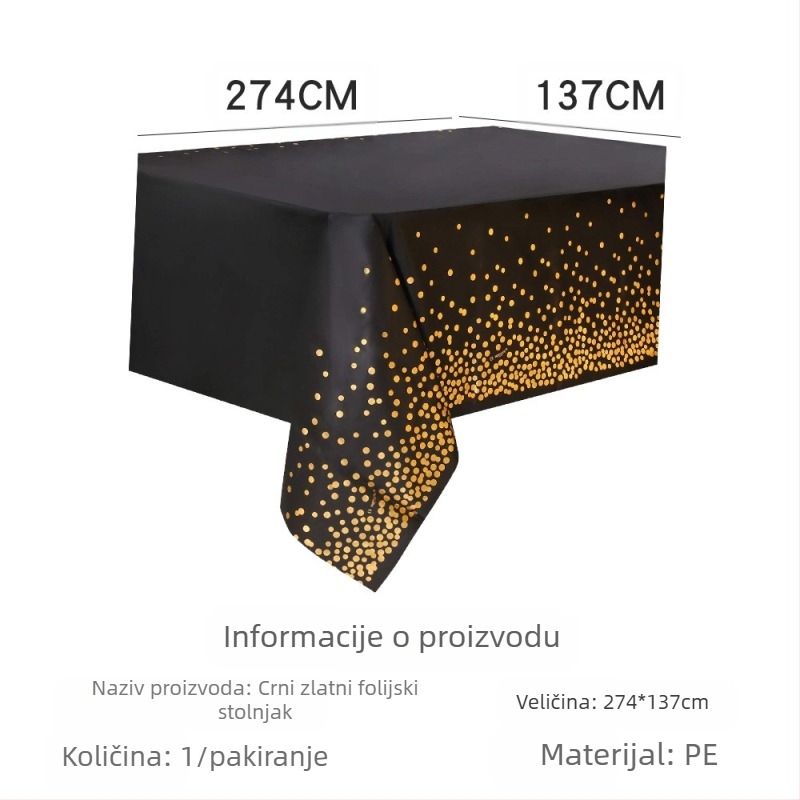 Amazon na zalihi festivalski stolnjak za jednokratnu upotrebu pe stolnjak Valentinovo irska zabava za Dan svetog Patrika