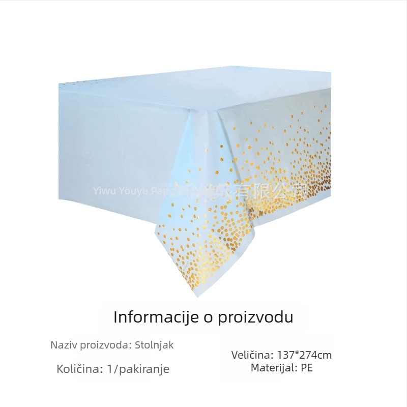 Amazon na zalihi festivalski stolnjak za jednokratnu upotrebu pe stolnjak Valentinovo irska zabava za Dan svetog Patrika