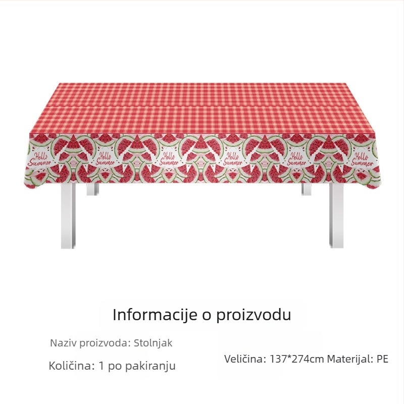 Amazon na zalihi festivalski stolnjak za jednokratnu upotrebu pe stolnjak Valentinovo irska zabava za Dan svetog Patrika