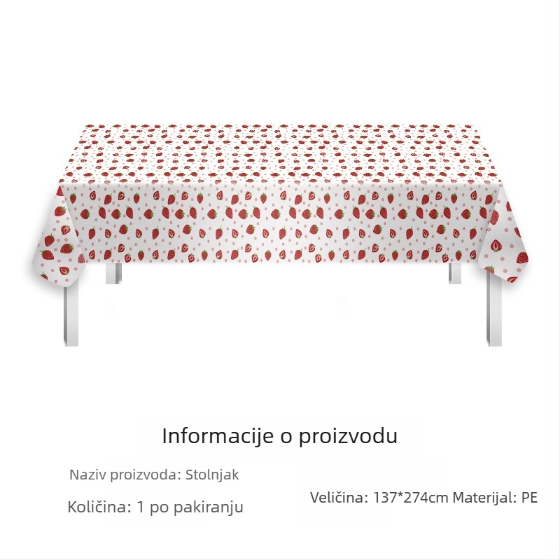 Amazon na zalihi festivalski stolnjak za jednokratnu upotrebu pe stolnjak Valentinovo irska zabava za Dan svetog Patrika