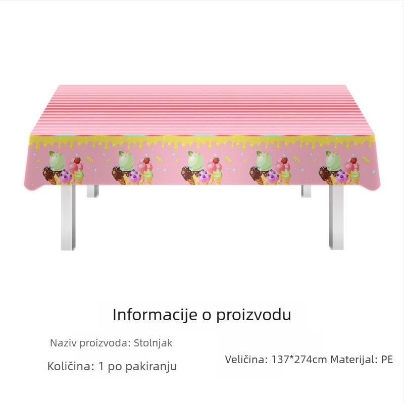 Amazon na zalihi festivalski stolnjak za jednokratnu upotrebu pe stolnjak Valentinovo irska zabava za Dan svetog Patrika