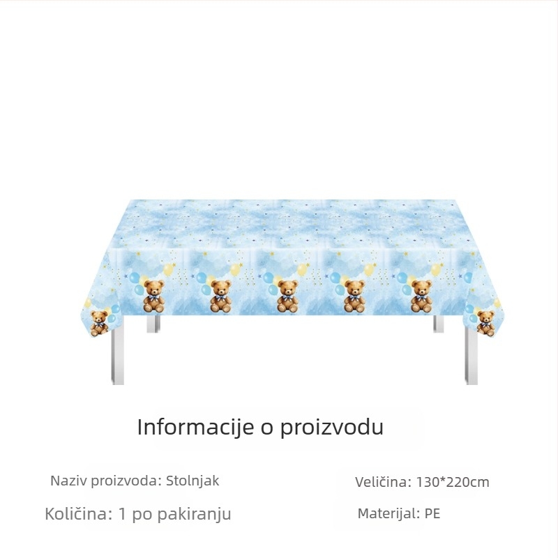 Amazon na zalihi festivalski stolnjak za jednokratnu upotrebu pe stolnjak Valentinovo irska zabava za Dan svetog Patrika