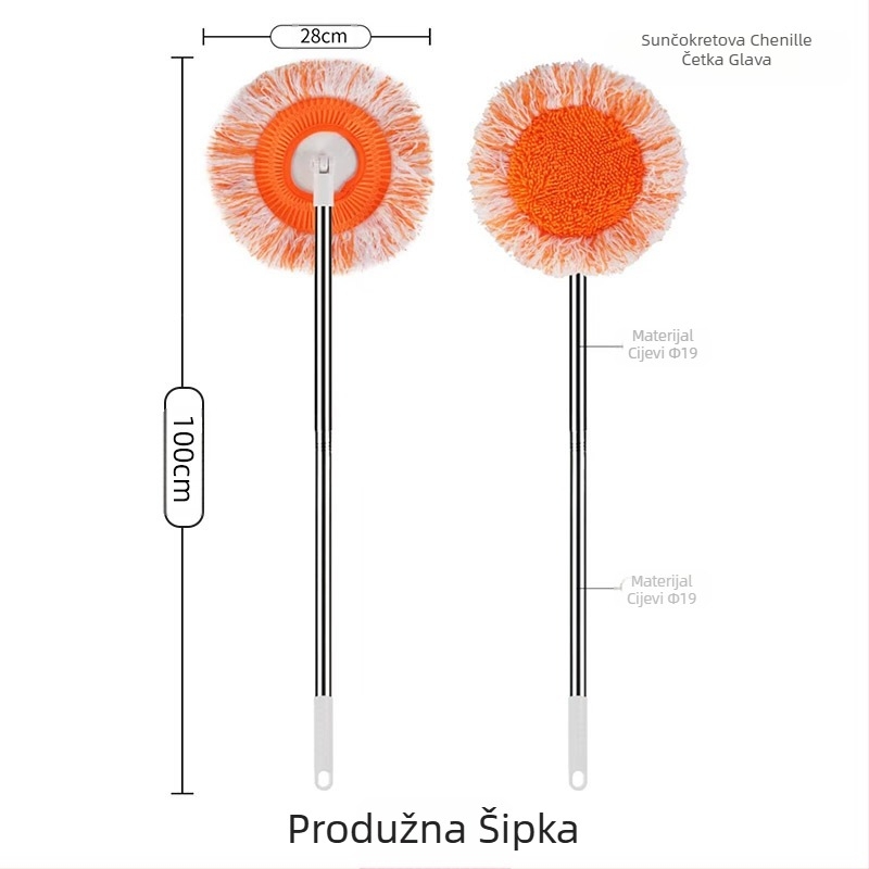 Krpa za brisanje suncokreta, krpa za brisanje suncokreta, krpa za pražnjenje automobila, krpa za uklanjanje prašine sa stropa, krpa za pražnjenje zidova