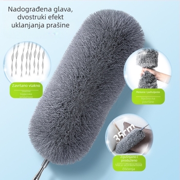 Elektrostatsko čišćenje prašine od perja, čišćenje kućanskih teleskopskih šipki, čišćenje prašine od stropa, čišćenje visokih razmaka